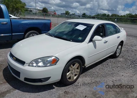 2007 Chevrolet Impala Ltz из США, поврежденный, VIN 2G1WU58R079114460